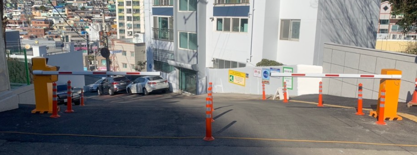 초등학교 입구 번호인식시스템 설치